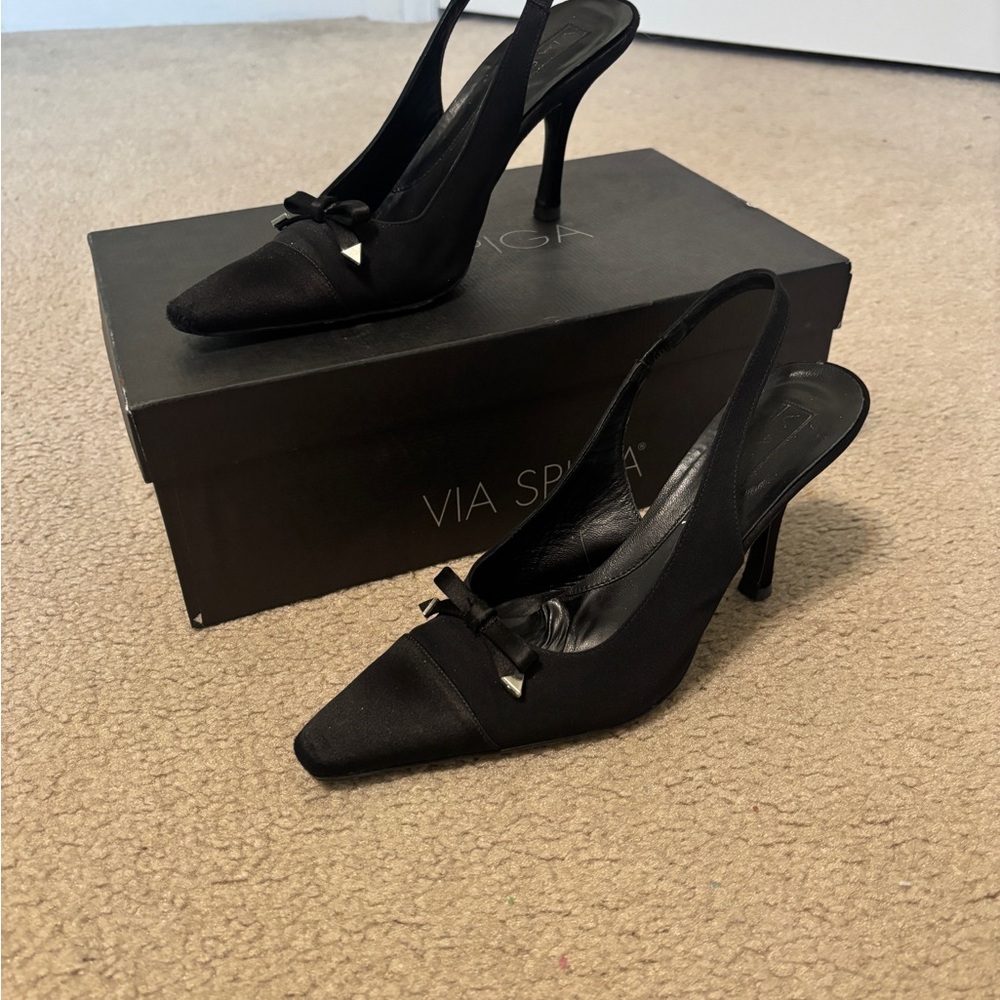 Via Spiga Black Shoe Box